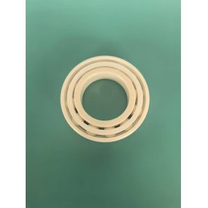 Buy cheap ZrO2 7211 Precision Ceramic Angular Contact Ball Bearing With Peek / PTFE Cage Single-sided Or Double-sided Dust Cover from wholesalers