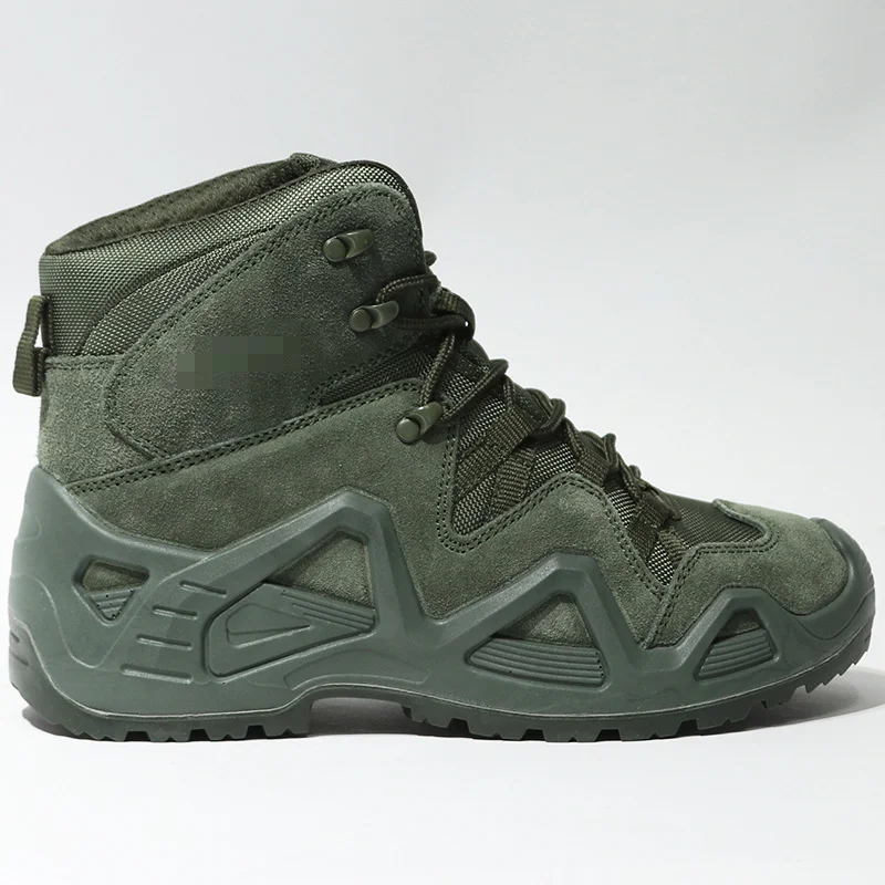 Army Winter Military Boots Warm Thickened Men'S Cold-Proof Cotton Half Boots