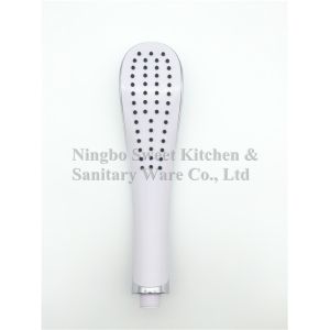 Buy cheap ABS chrome plating single function shower head hand shower spray shower from wholesalers