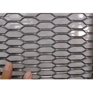 Hexagonal Hole Anodized Honeycomb Expanded Metal Mesh For Car Grille ISO9002
