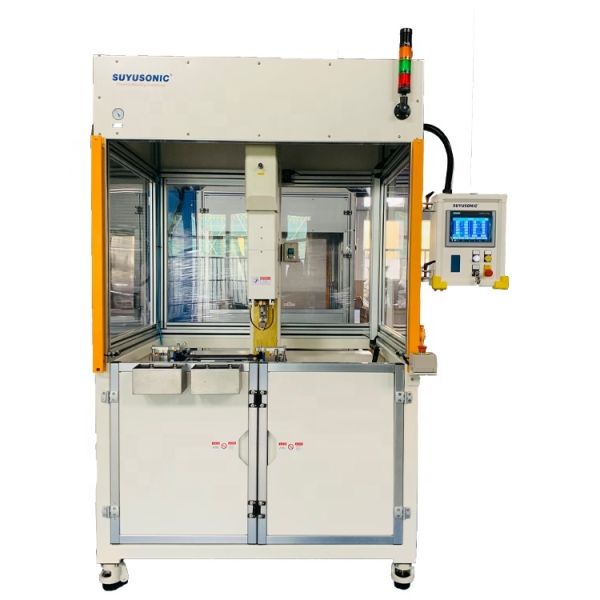 Buy cheap Semi-automatic Ultrasonic Welding Machine with 85% Duty Cycle and Compact Dimensions for Plastic Welding from wholesalers