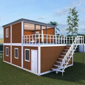 Office Modern Prefab Container House With Bathroom Modular Design