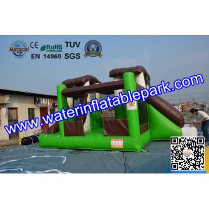 Buy cheap Indoor and Outdoor Inflatable Bouncy Castle with Slide from wholesalers