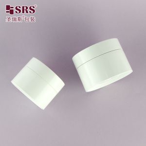 Eco friendly 50ml 100ml PP Plastic jar with replaceable design