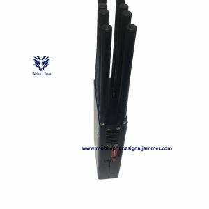 Buy cheap Handheld  10  antenna up to 30m  WIFI GPS All cell  phone Signal Jammer from wholesalers