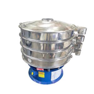 Small Circular Vibratory Screening Machine Mechanical Screen Powder Granules