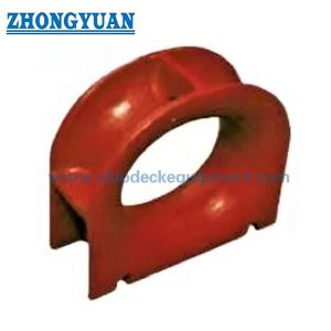 Buy cheap ISO 13713 Type A Casting Steel Deck Mounted Mooring Chock Ship Towing Equipment from wholesalers