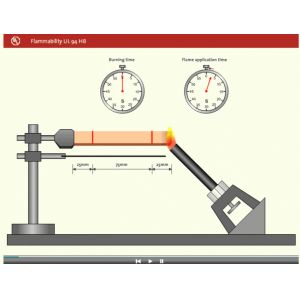 Buy cheap UL94 Plastics Horizontal And Vertical Burning Tester ASTM D65 from wholesalers