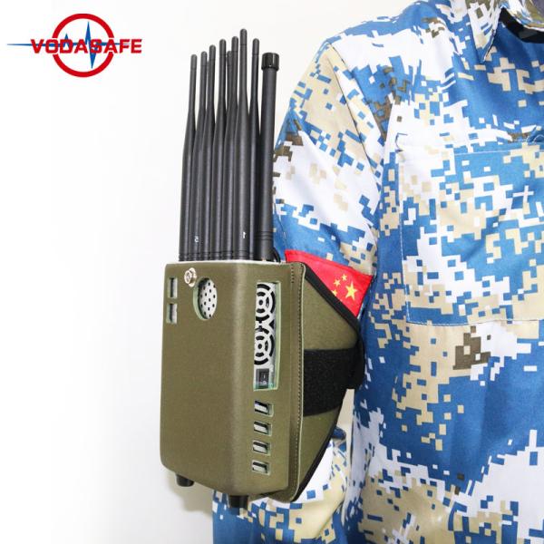 China 12 Bands 5G 4G 3G Wifi GPS Tracker Portable Signal Jammer 12Walt 30meter Jamming Range on sale China 12 Bands 5G 4G 3G Wifi GPS Tracker Portable Signal Jammer 12Walt 30meter Jamming Range on sale