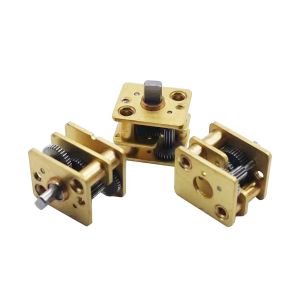 Buy cheap 10*12mm Polygon Stepper Motor Gear Reducer Customized Shaft from wholesalers