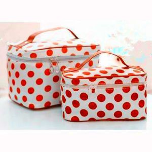 Buy cheap Hot selling cosmetic bag with dot design. from wholesalers