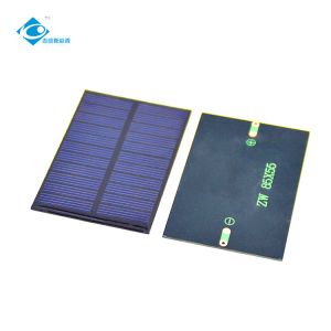 ZW-8555 Lightweight Mini Epoxy Solar Panel 5.5V Waterproof Portable Solar Panels