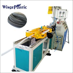 Buy cheap Automatic PVC PE PP Single Wall Corrugated Pipe Extruder Machine from wholesalers