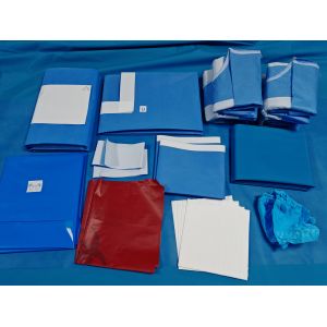Buy cheap Disposable Surgical Packs with Protection Function in Standard Size for Sterile Environment in Non-woven Fabric from wholesalers