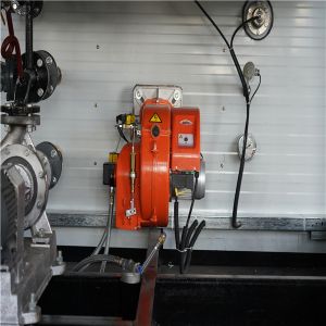 Double Heating Asphalt Melting Machine , Labor Saving Drummed Asphalt Melter