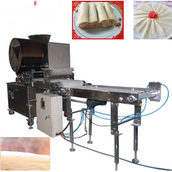 Quality 1000pcs/H Spring Roll Wrapper Samosa Pastry Sheet Machine for sale