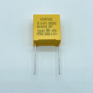 Anti Interference Box Capacitor Polypropylene Film X2 Type Rustproof