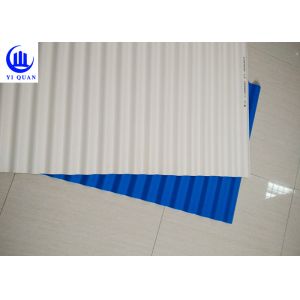 Buy cheap 2.0mm PVC Roofing Sheet 1130mm Width Fireproof Waterproof from wholesalers