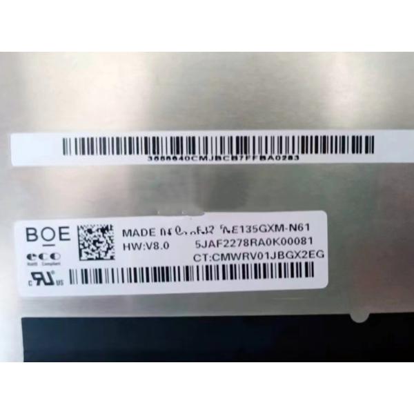 NE135GXM-N61 BOE 13.5" 2256(RGB)×1504 400 cd/m² INDUSTRIAL LCD DISPLAY
