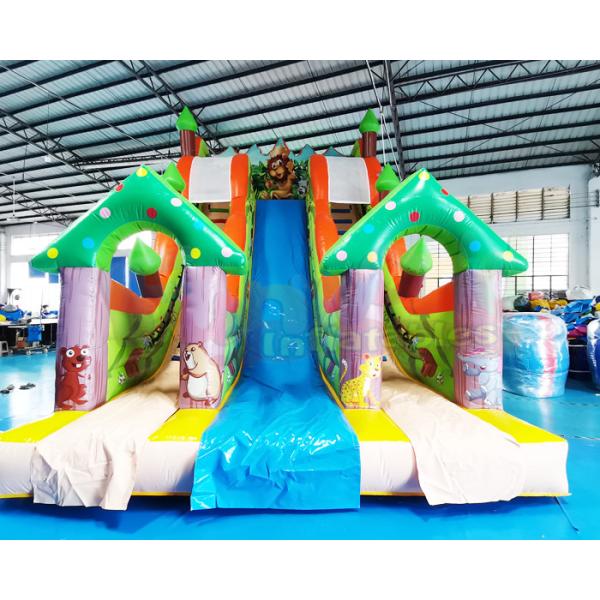 Buy cheap Giant Animals Children Jumping Castle Bounce House Inflatable Slide from wholesalers