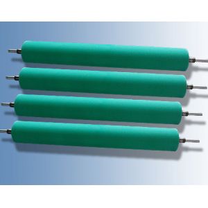 Buy cheap Printing Machine Industrial Rubber Rollers , Rubber Printing Rollers With Custom Molded from wholesalers