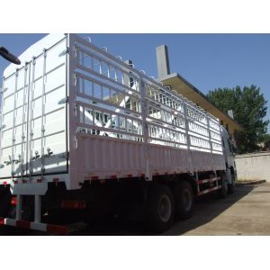 Buy cheap 12 Wheels 336 hp Stake Heavy Cargo Truck ZZ1317N4661W Euro Two from wholesalers