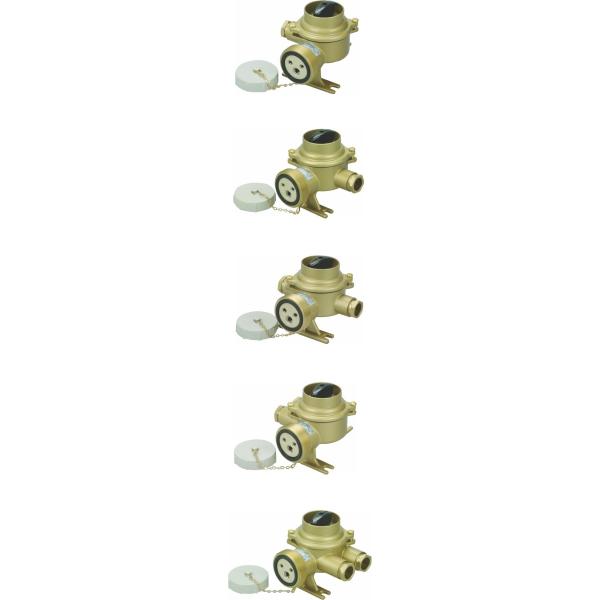 Buy cheap CZKH Copper Marine Socket With Switch IP56 from wholesalers