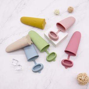 Buy cheap Popsicle Molds,6 Pieces Silicone Ice Pop Molds,Drip Free Popsicle Maker For Kids,BPA Free Freezer Tubes With Lids,For Snacks,Popsicle,Yogurt Sticks from wholesalers