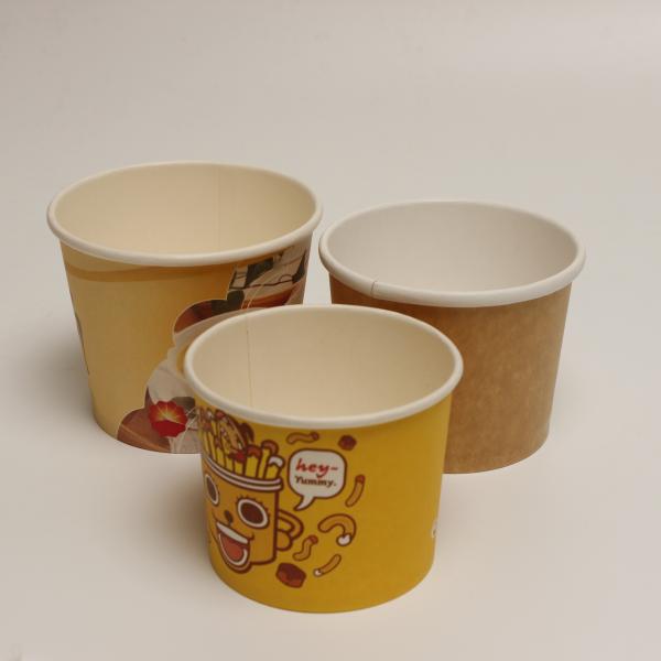 Buy cheap Compostable Soup Paper Cup With Lid from wholesalers
