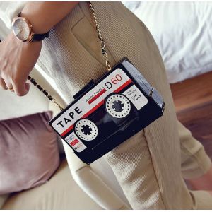 Buy cheap 2016 summer new trend personality camera small square package European and American fashion shoulder bag diagonal packag from wholesalers