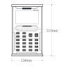 Buy cheap Industrial Portable Clamp-On Handheld Ultrasonic Liquid Flow Meter from wholesalers