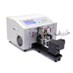 Low Noise 450W Wire Stripping And Crimping Machine Automatic