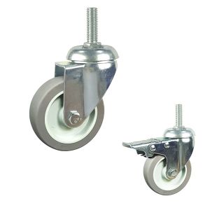 Buy cheap TPR Swivel Casters With 2-4 Inches Wheel Diameter Plain Bearing Up To 144 Lbs Load Capacity from wholesalers