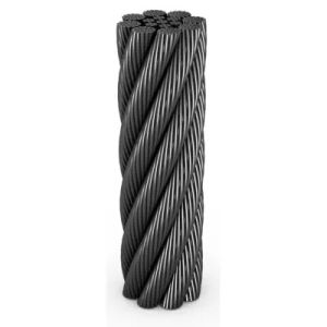 Buy cheap BS Standard Compacted Swaged Steel Wire Rope 8xK26WS IWRC for Crane from wholesalers