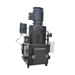 Solid Waste Incinerator Two Combustion Chambers Completely Burned Customized