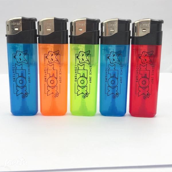 Buy cheap Model NO. DY-588 Disposable Transparent Colors Body Cigarette Gas Lighter with Patterns from wholesalers