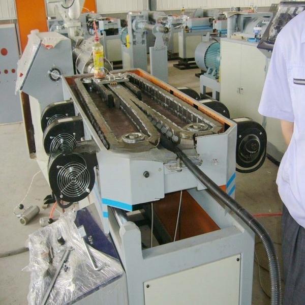 Buy cheap Style PE PVC Single Wall Corrugated Pipe Production Line with Automatic Control System from wholesalers