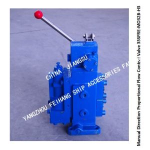 Buy cheap 35SFRE-MO32B-H3 Marine Manual Proportional Flow Reversal Valve Material-Cast Iron Connection Method-Flange Connection from wholesalers