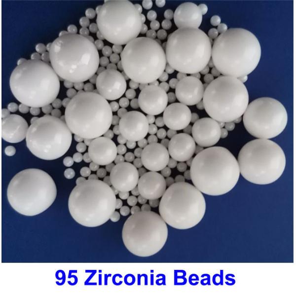 95 Yttrium Stabilized Zirconia Grinding Media 1.8-2.0mm For Painting , Ink