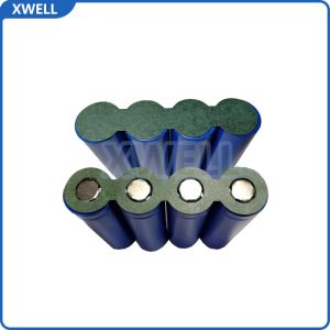 Insulation Highland barley paper 18650 21700 lithium battery hollow insulating