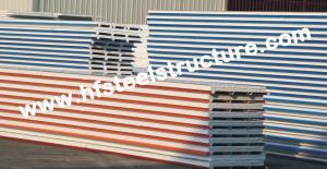 China EPS / PU Metal Roofing Sheets With Color Steel Sandwich Panel on sale