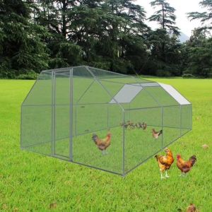 Buy cheap CE PVC Coating 3x4m Metal Walk In Chicken Coop from wholesalers