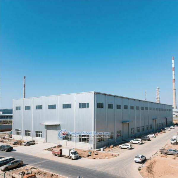 Customized Prefabricated Steel Structure Warehouse Building With Insulated