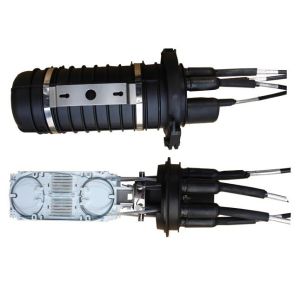 Buy cheap Aluminum Alloy Metal Plastic ADSS Joint Box High Mechanical Strength product