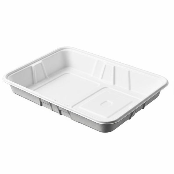 Custom White Thermoformed Molded Pulp Packaging for Tobacco