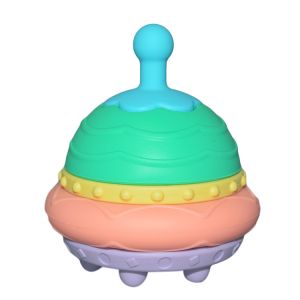Buy cheap Customizable Children'S Educational Toy Hamburger Silicone Stacking Toy from wholesalers