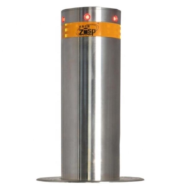Quality 10mm Thickness Remote Control Automatic Parking Post Automatic Hydraulic Bollards for sale