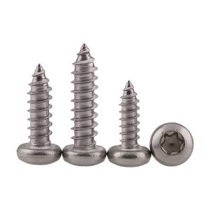 Buy cheap Stainless Steel Torx Drive Pan Head Tapping Screws for Sheet Metal Six-Lobe Drive Pan Head Pointed Screws from wholesalers