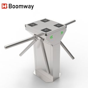 Full Automatic Tripod Arm Turnstile 550mm Width Infrared Photocells