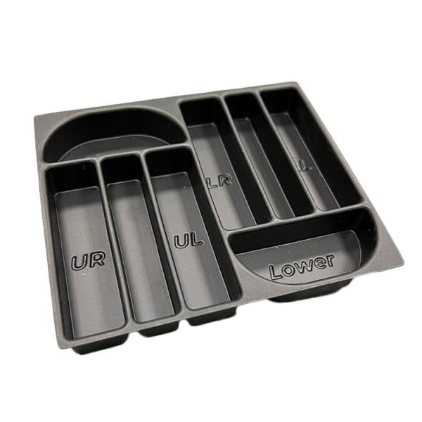 Customized PS PET transparent/black plastic packaging box electronic component